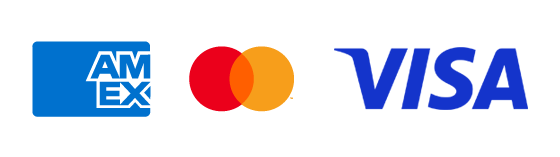 Carte accettate: American Express, Mastercard, Visa